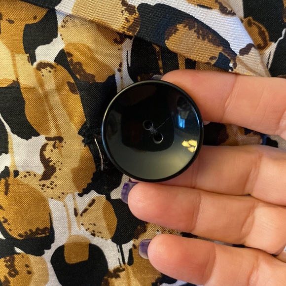 Le Suit women’s animal print jacket / blazer  cropped shawl lapel size 14 🌹 - Picture 5 of 10